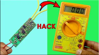 Add This electronic Circuit to your Multimeter and get an Amazing option | Digital MultiMeter Hack