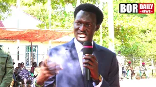 Hon: Denay Jock Chagor's Speech, During 16th May , Bor Town, Jonglei State. HD 2021.