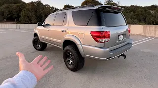 WE SHAVED IT! Cleanest Toyota Sequoia On EARTH!