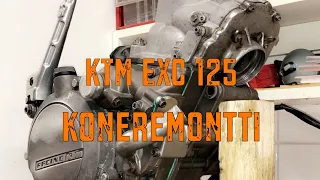 Kuinka tehdä KTM EXC 125 Koneremontti