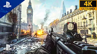 (PS5) London Has Fallen | Realistic Immersive ULTRA Graphics Gameplay [4K 60FPS HDR ] Call of Duty