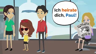 Deutsch lernen | Mia, Paul und Pia fliegen in den Urlaub