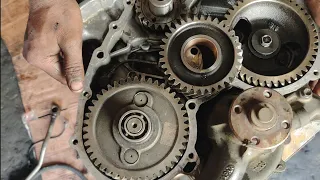 gear timing setting 3400cc engine Toyota 2b 3b 1b engine