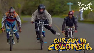 Gravity Racing Downhill from Colombia's HIGHEST Road | Our Guy In Colombia