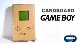 Making A Cardboard Game Boy