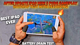 iPad Mini 5 PUBG HotDrop Test with Recording | Battery Drain Test | Best iPad For PUBG | Electro Sam