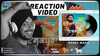 Reaction on Babbu Maan : Ishqpura (Version 1) Sounds of 70's