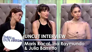 Julia Barretto, Ina Raymundo & Maris Racal | TWBA Uncut Interview