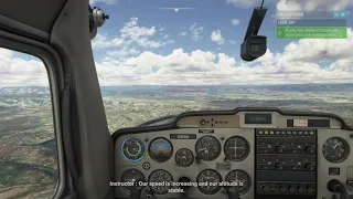 Microsoft Flight Simulator - Flight Training Attitude: Pitch Up and Down, Level Off, Xbox Series X