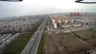 Drone Flight in Songjiang District of Shanghai