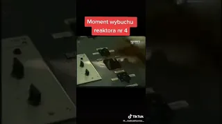 Moment wybuchu reaktora nr 4 w Czarnobylu