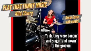 Wild Cherry - Play That Funky Music (Drum Cover / Drummer Cam) Performed Live by Teen Lauren Young