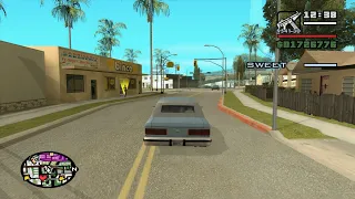 The Chain Game Blue Hair - GTA San Andreas - Grove 4 Life - Grove Street mission 2