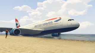 Most Dangerous Emergency Landing Ever | GTA 5