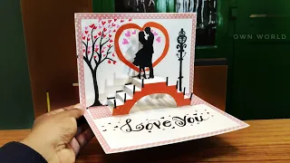 Beautiful Birthday Greeting Card Idea | DIY Birthday pop-up card |GREETING cards for Birthday