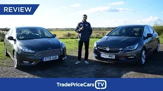 Can the new look Vauxhall Astra beat the reliable Ford Focus!? - Hatchback comparison!