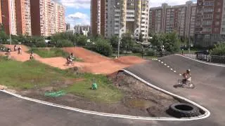 BMX 1-st round cup of Moscow - 2 semi 11-12 boys