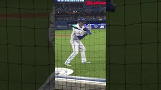 Josh Donaldson Almost Loses His Head!