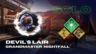 Solo Grandmaster Nightfall "Devils Lair" - Strand Warlock - Season of the Deep - Destiny 2