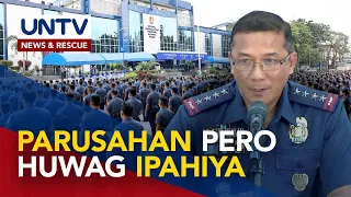 PNP chief Acorda, tutol ipahiya ang mga pulis na nakakagawa ng pagkakamali