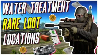 RARE LOOT SPAWNS in the WATER TREATMENT PLANT on LIGHTHOUSE | Escape From Tarkov Guide 12.12.30