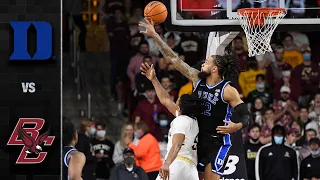 Duke vs. Boston College Men's Basketball Highlight (2021-22)