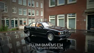 Fujimi BMW M5 E34 built in stopmotion