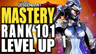 The First Descendant MASTERY RANK Everything You Need To know Before The Beta