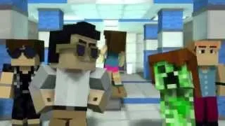Литерал Literal  MINECRAFT STYLE A Parody of PSY's Gangnam Style