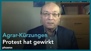 Prof. Emanuel Richter zur Nachbesserung der geplanten Agrar-Kürzungen