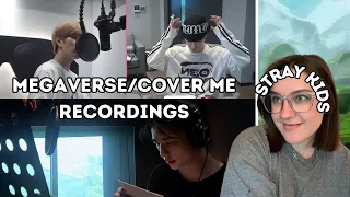 Stray Kids "樂-STAR" Recording Scene | MEGAVERSE, 가려줘(Cover Me)-Reaction