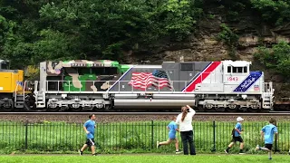 Union Pacific "The Spirit" Locomotive Visits the Norfolk Southern Pittsburgh Line