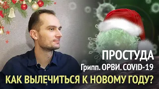 Как вылечиться к Новому году? Грипп. ОРВИ. COVID-19.