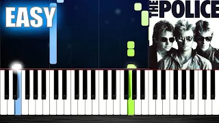 The Police - Every Breath You Take - EASY Piano Tutorial