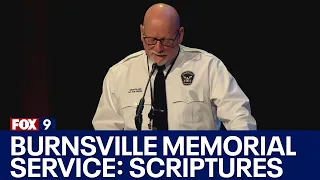 Burnsville memorial service: Family read scriptures