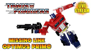 Transformers Missing Link C-01 / C-02 Optimus Prime [Livestream Discussion]