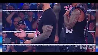 Roman Reigns rewards Sami Zayn on The Bloodline's Acknowledgment Ceremony on Smackdown: Sept,23.2022