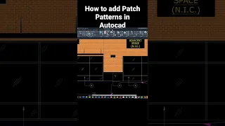 How to add Hatch Patterns in Autocad