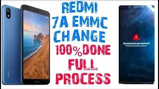 REDMI 7A EMMC CHANGE DONEREDMI 7A EMMC CHANGE DONE