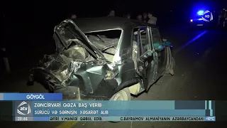 Göygöldə zəncirvari qəza baş verib