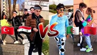 جزائـري و رفقـائه المغـاربة ضد نورمـار و رفـاقئه الأتـراك من أفضـل algeria va syria tik tok