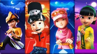 BOBOIBOY & YAYA - RAHMATAN LILALAMIN 🆚️ EJEN ALI & EJEN ALICIA - MARHABAN YA RAMADHAN