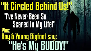 Young Bigfoot & Boy Seen Playing Together - Plus - Man Has Frightening Experience at Family Cabin.