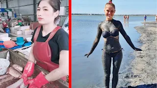 Female Skillful Workers Never Seen Before! Amazing Machines and Ingenious Tools #1