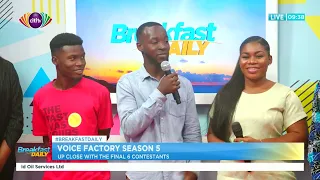 Voice Factory Season 5: Up close with the final 6 contestants | Breakfast Daily