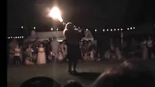 BAGPIPE FLAMETHROWER - Pahoa - Big Island - Hawaii