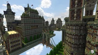 Minecraft Timelapse - Khaledonia the Flying Empire