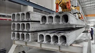 Amazing Automated Mass Production and Concrete Manufacturing Process