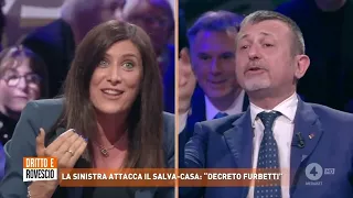 Chiara Appendino ospite a "Dritto e Rovescio" Rete4 30/05/2024