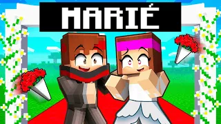 Je me MARIE avec ma FANGIRL sur Minecraft !